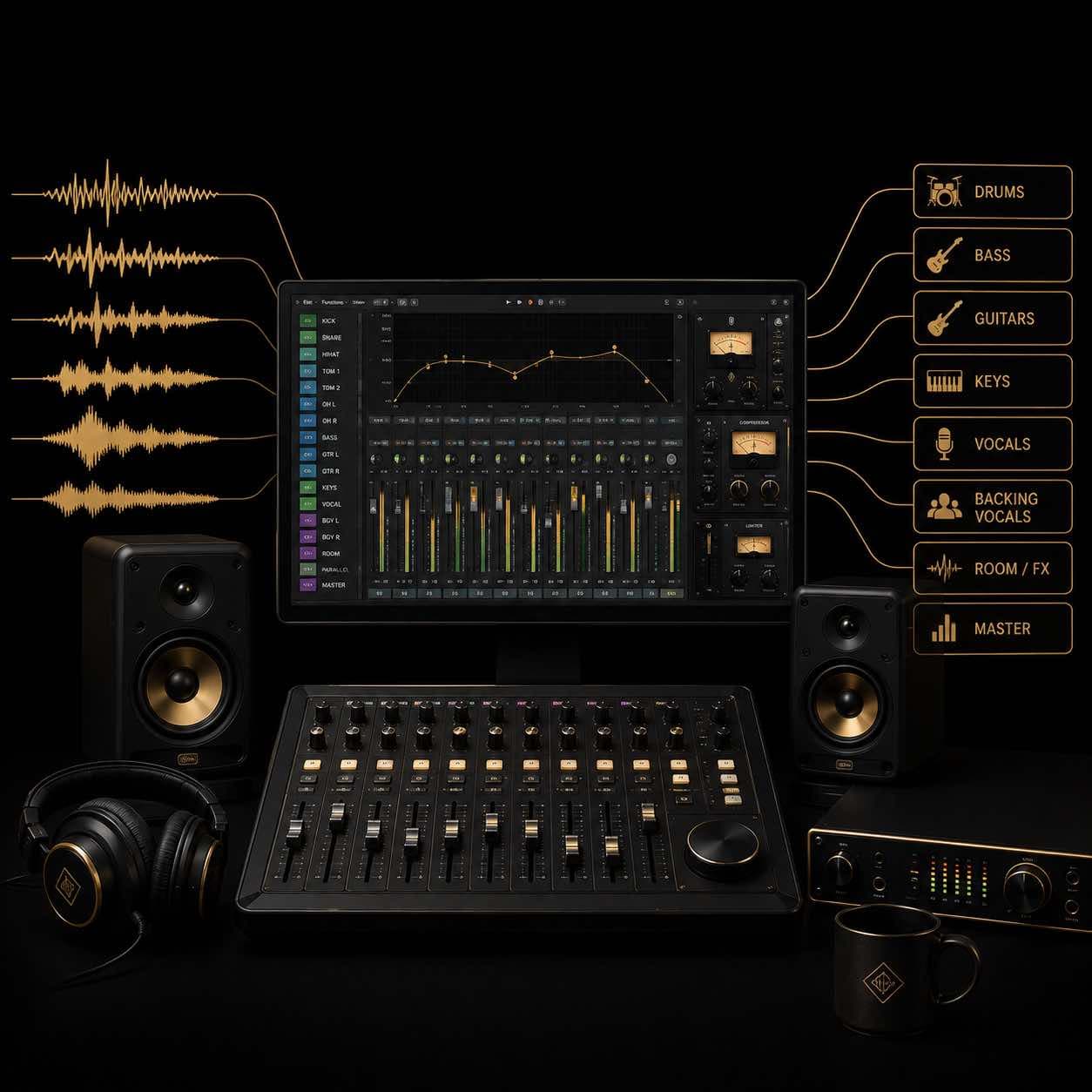 Mixing pro Song